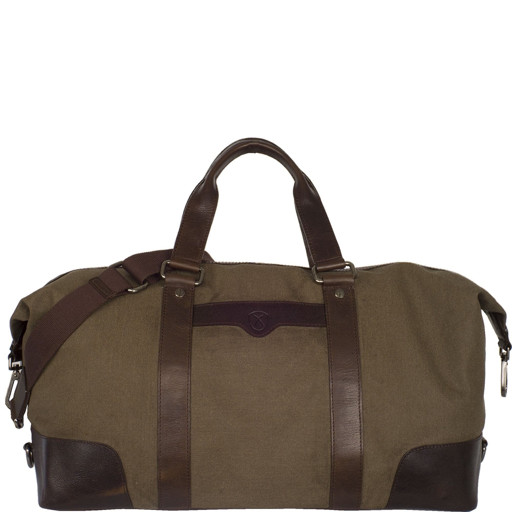 Canvas Weekender Reisetasche Canvas braun - Corf Offermann